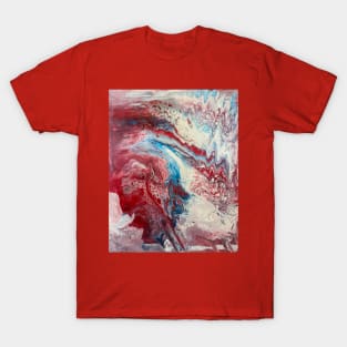 Red, white and blue T-Shirt